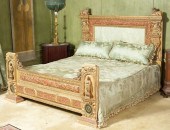 Venetian Carved and Painted Master Bedin