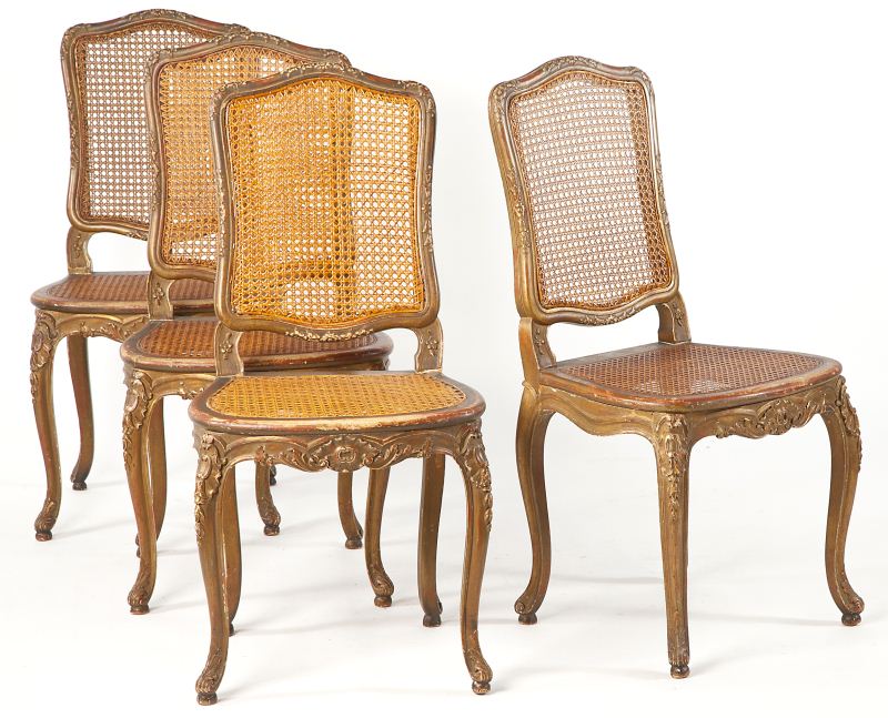 Set of Four Louis XV Style Side 15ca00
