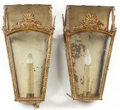 Pair of Venetian Style Hooded Wall 15cc96