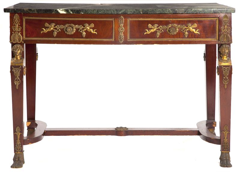 French Empire Style Marble Top 15ccae