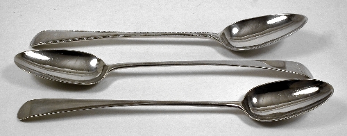 Two George III silver Old English 15ce14