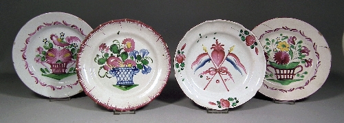 A French faience plate of Revolutionary  15d048