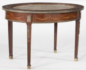 Louis XVI Style Inlaid Table Ambulantelate