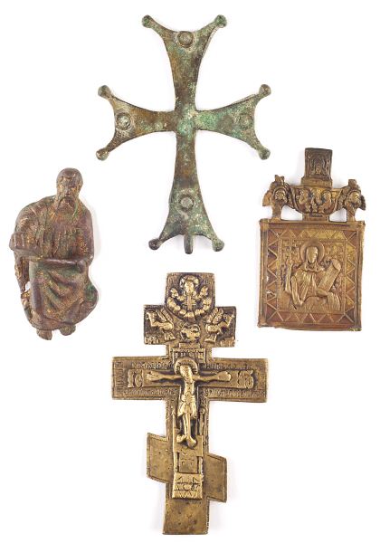 Four Eastern Christian Bronze Articlesthe 15b68f