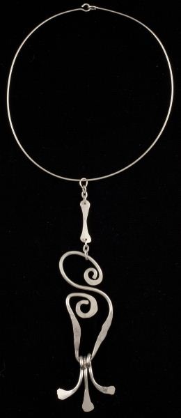 Alexander Calder Style Swirl Necklacehand 15b699