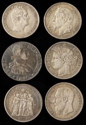 Six World Silver Crownsto include  15b729