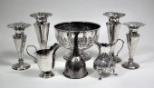A George III silver wine funnel 15b7c4