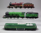 A collection of Hornby OO gauge models