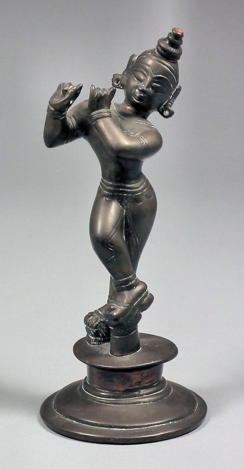 An Indian bronze standing figure 15b98a