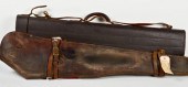 Leather Gun Cases Lot of Two Rifle scabbard