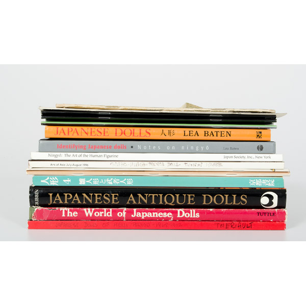 Lot of Japanese Doll Books A lot of 16 books
