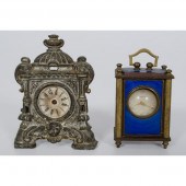 Miniature Gubelin and Table Clocks Continental.