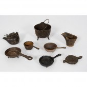 Cast Iron Miniature Pots and Skillets