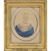 Early American Miniature Portrait 15e9e2