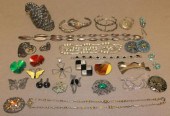 Large Lot of Vintage Sterling Jewelry Includes 15eb43