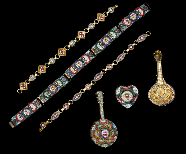 Enamel Micro Mosaic Jewelry Collection 15ecb7