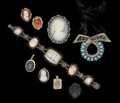 Cameo Costume Jewelry Collection A carved