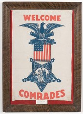 [Civil War - Veterans] GAR Banner Welcome