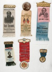 [Civil War - Veterans] GAR Ribbons from