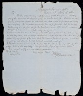 1860 Letter to Samuel Colt from 15f137