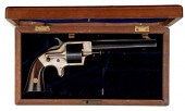 Cased Merwin Bray Revolver 42 15f159