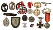 German WWII Assorted Medals Lot of Fifteen