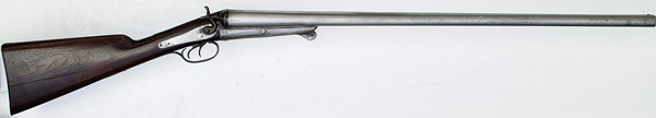 W. Richards Double-Barrel Hammer Shotgun