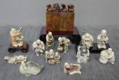 Asian Netsuke Lot Includes 12 carved 15f6d8
