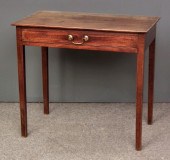 A late Georgian mahogany side table 15d229