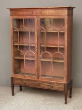 An Edwardian mahogany bookcase 15d574