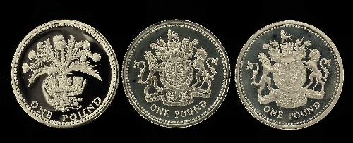 Two Elizabeth II 1983 silver Proof