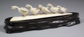 A Japanese carved ivory group of 15d8ee