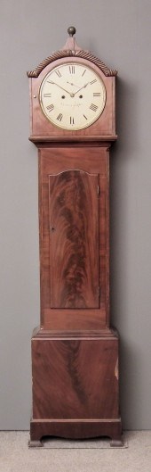A 19th Century Irish mahogany longcase