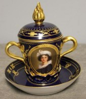 Unusual Royal Vienna Covered Cup 15db25