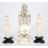 Chinese Carved Ivory Figures Plus 15dba9
