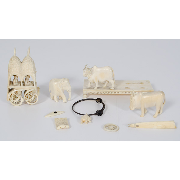 African Bone and Ivory Carvings African an