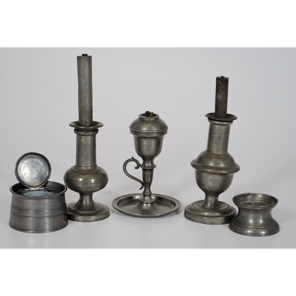 English Pewter Lamps and Accessories 15dc37