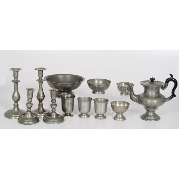 English and American Pewter English