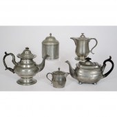 English and American Pewter Coffee 15dc42