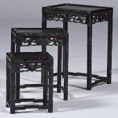 Chinese Nesting Tables Chinese. A set?of