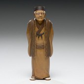 Japanese Carved Ivory Figure Japanese  15dead