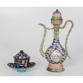 Chinese Enameled Ewer Plus Chinese An 15df00