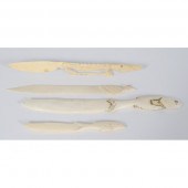 Ivory and Bone Letter Openers African 15df01