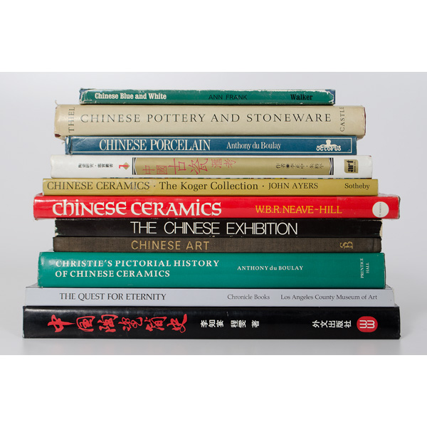 Chinese Ceramics Books Chinese.  Eleven books pertaining