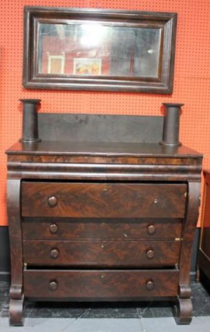 American Empire Chest of Drawer American 15e025