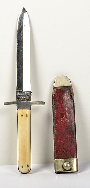 Sheffield Bowie Knife and Scabbard 160aad