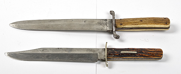 Stag Handled Knives by Manson and 160aae