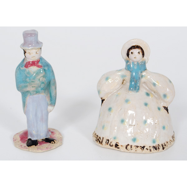 Overbeck Pottery Figures American 160c0c