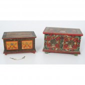Continental Painted Pine Boxes 160cb3