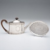 Regency Teapot and Undertray London 160df7